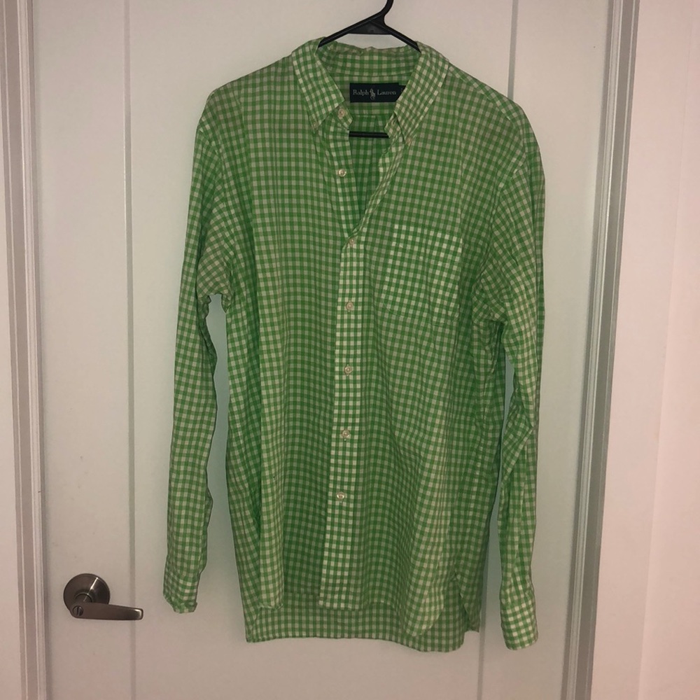 Ralph Lauren Men’s Button Up Gingham